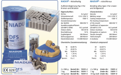 Niadur® - 1000 g DFS chromnikl typ 3