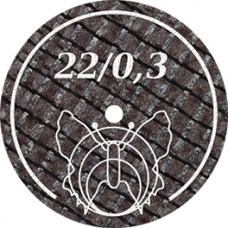 Řezací disk vyztužený 22/0,3