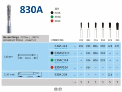 Hruška prodloužená 830A, tvar 239