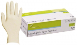 Smartdent - polymerové latexové vyšetřovací rukavice balení 100  