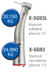 Chirurgické kolénko NSK X-SG93L 1:3 Ti světelné