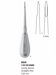 Bein páka extrakční rovná; 3 mm; 14,5 cm - kopie