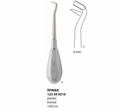 Bein páka extrakční rovná; 3 mm; 14,5 cm - kopie - kopie - kopie