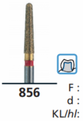 856 Kónus zaoblený na zirkon ISO 806 314 198 xxx xxx