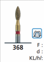 368 Poupě na zirkon ISO 806 314 257 xxx 018