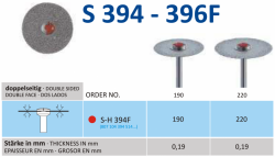 S 393 - 394 sintrovaný disk - Sunshine diamonds