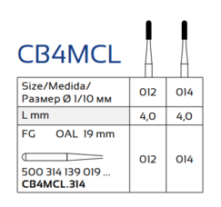 Rozřezávač korunek CB4MCL - VERDENT 